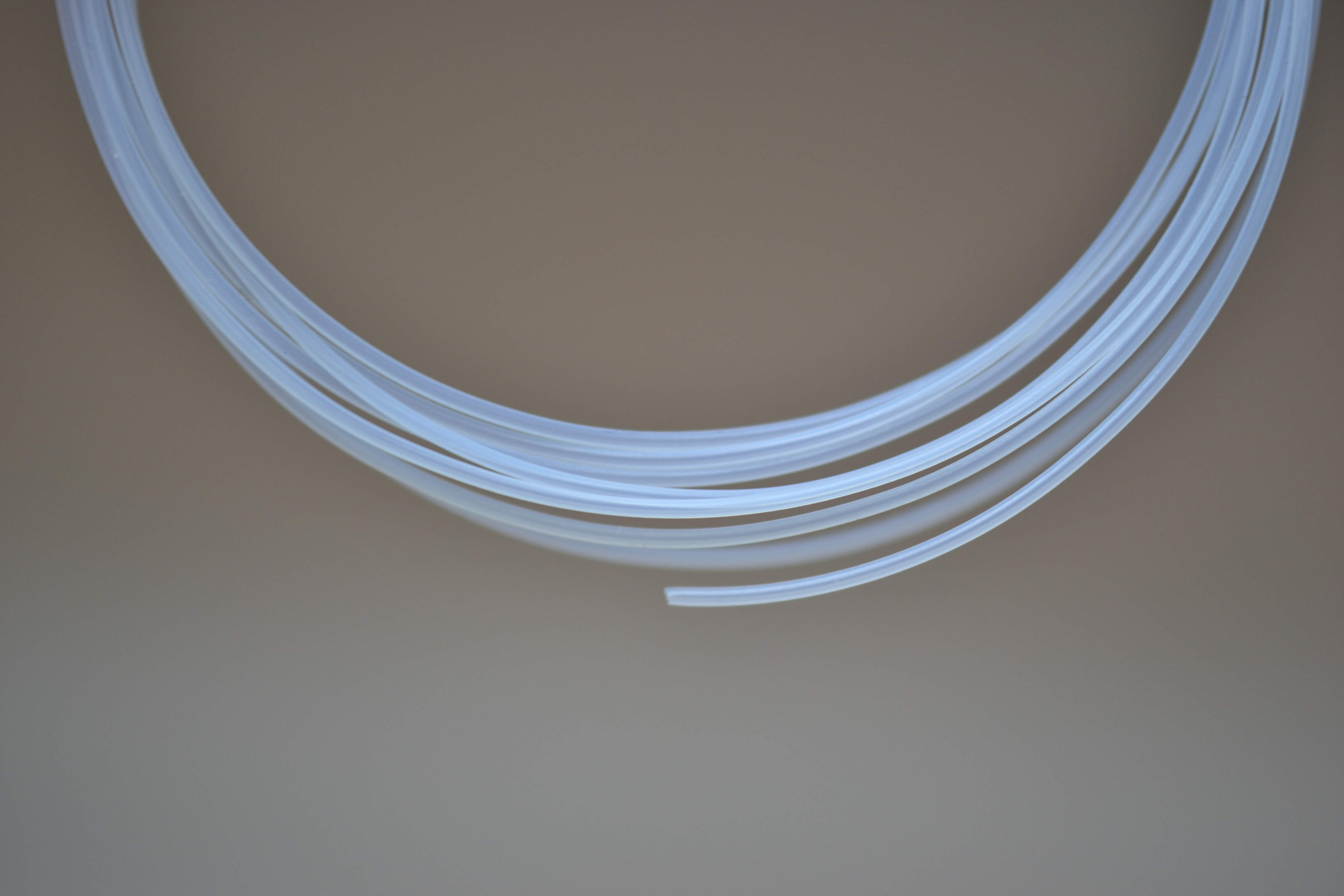 Transparent 20' Length Fluorotherm Polymers 5 mm ID x 6 mm OD Fluorostore F018123-20 Metric FEP Tubing 20 Length 