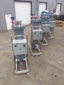 Heat Exchanger Set for Corrosive Fluid Cooling